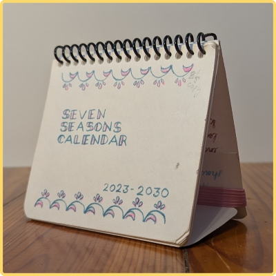 Seven Seasons Calendar